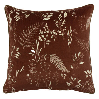 furn. Fearne Velvet Polyester Filled Cushion