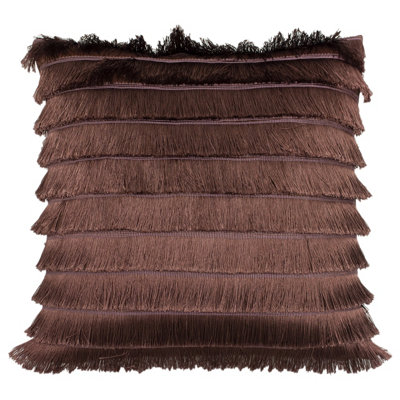 furn. Flicker Fringed Polyester Filled Cushion