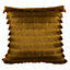 furn. Flicker Twenties Inspired Tiered Velvet Reverse Polyester Filled Cushion