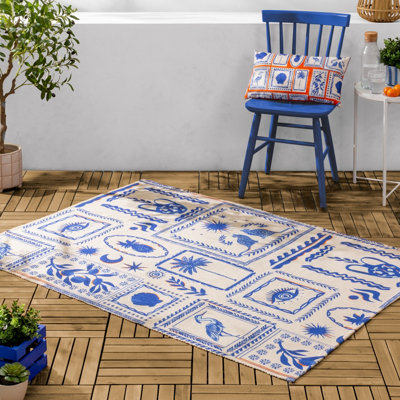 furn. Frieze Outdoor/Indoor Washable Rug