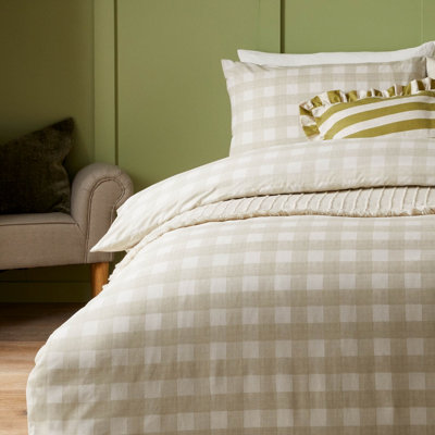 furn. Hartsford Gingham Check Duvet Set