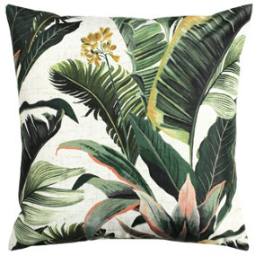 furn. Hawaii Jungle Floral UV & Water Resistant Outdoor Polyester Filled Cushion