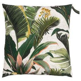 furn. Hawaii Tropical Printed Large Outdoor UV & Water Resistant Polyester Filled Floor Cushion