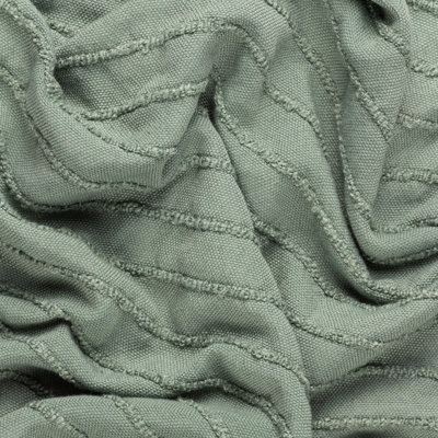 furn. Hazie Linear Yarn Woven Fringed Throw