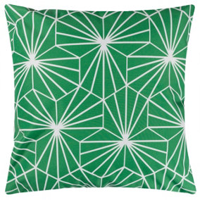furn. Hexa Geometric UV & Water Resistant Outdoor Polyester Filled Cushion