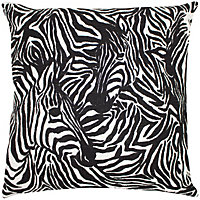 furn. Hidden Zebra 100% Cotton Polyester Filled Cushion