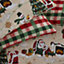 furn. Jolly Santa Christmas Reversible Duvet Cover Set