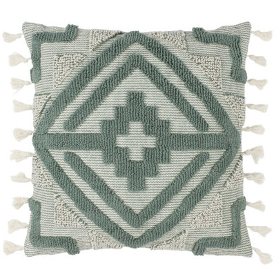 furn. Kalai Geometric Tufted Polyester Filled Cushion