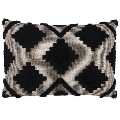 furn. Lamar Geometric Tufted Polyester Filled Cushion