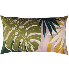 furn. Leafy Botanical Rectangular Outdoor Cushion Cover