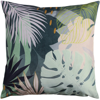 furn. Leafy UV & Water Resistant Outdoor Polyester Filled Cushion