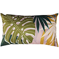 furn. Leafy UV & Water Resistant Outdoor Polyester Filled Cushion