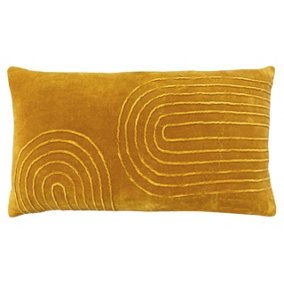 furn. Magnata Pleated Velvet Cushion Cover
