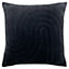 furn. Magnata Square Pleated Velvet Feather Filled Cushion