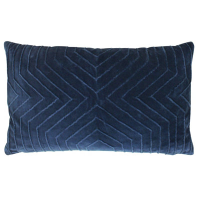 furn. Mahal Geometric 100% Cotton Polyester Filled Cushion