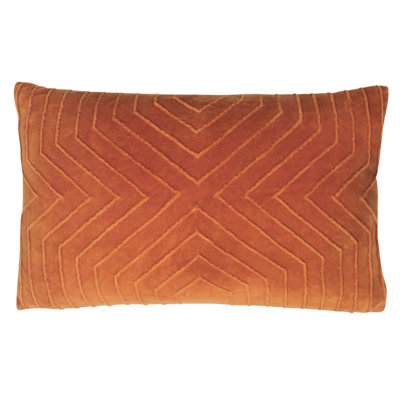 furn. Mahal Geometric 100% Cotton Polyester Filled Cushion