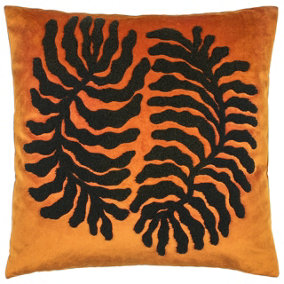 furn. Maldive Botanical Velvet Tufted Cushion Cover