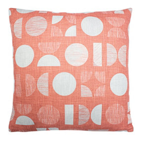furn. Malmo Scandi Geometric Polyester Filled Cushion