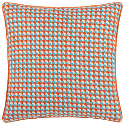 furn. Marttel Geometric Jacquard Polyester Filled Cushion