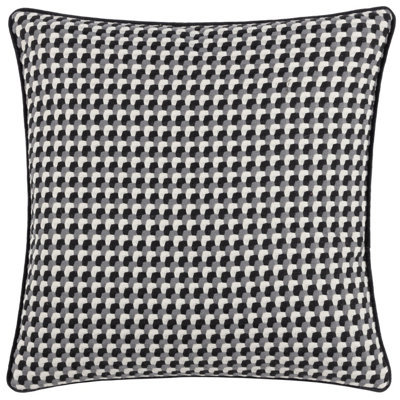 furn. Marttel Geometric Jacquard Polyester Filled Cushion