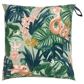 furn. Medinilla Tropical Printed Large Outdoor UV & Water Resistant Polyester Filled Floor Cushion