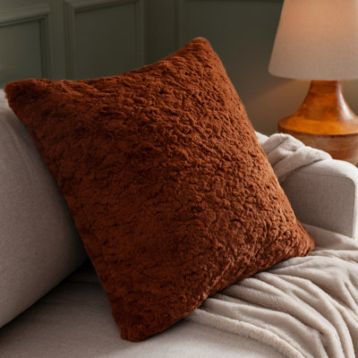 furn. Megeve Faux Fur Polyester Filled Cushion