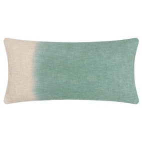furn. Mizu Dip Dye 100% Cotton Feather Filled Cushion