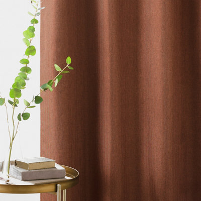 Cortinas Opacas Con Anillas 2 Pcs Crema 260 X 140 Cm Poliéster | Leroy