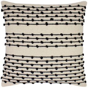 furn. Mossa Looped Knot 100% Cotton Feather Filled Cushion