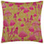 furn. Mushroom Fields Abstract 100% Cotton Polyester Filled Cushion