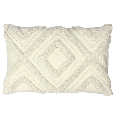 furn. Orson Tufted 100% Cotton Feather Filled Cushion