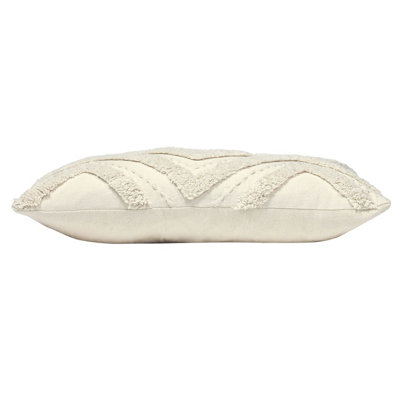 furn. Orson Tufted 100% Cotton Feather Filled Cushion