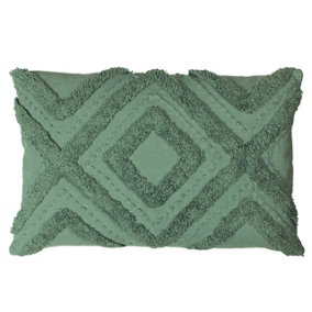 furn. Orson Tufted Geometric Patterned Polyester Filled Cushion