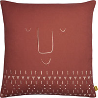 furn. Pacha Smile Geometric 100% Recycled Feather Filled Cushion