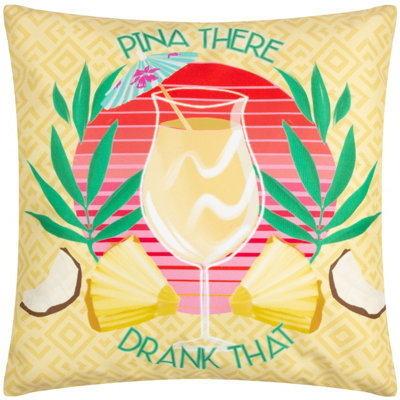 furn. Pina There Abstract Outdoor Cushion Cover