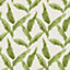 furn. Plantain Green/Natural Beige Botanical Printed Wallpaper Sample