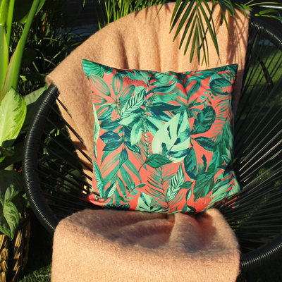 furn. Psychedelic Jungle Abstract Outdoor Cushion Cover