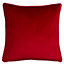 furn. Purrfect Leaping Leopards Festive Velvet Cushion Cover