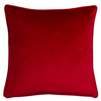 furn. Purrfect Leaping Leopards Festive Velvet Polyester Filled Cushion