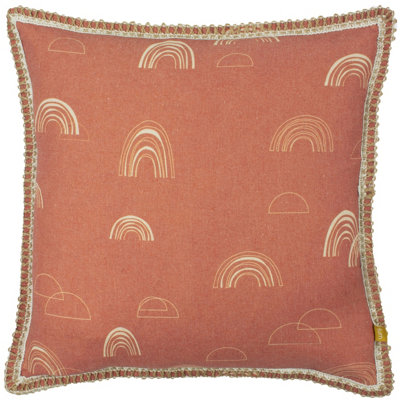 furn. Rain Shadow Braided-Edge Polyester Filled Cushion