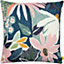 furn. Samba Floral Printed Recycled Polyester Filled Cushion
