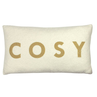 furn. Shearling Cosy Fleece Cushion Cover DIY at B&Q