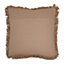 furn. Sienna 100% Cotton Fringed Polyester Filled Cushion