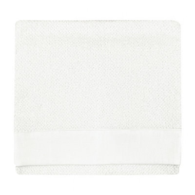 furn. Textured Bath Towel, Cotton, White Price Comparisons | Compare The Build