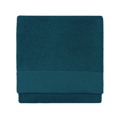 furn. Textured Hand Towel, Cotton, Blue Price Comparisons | Compare The Build