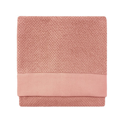 furn. Textured Hand Towel, Cotton, Blush Price Comparisons | Compare The Build