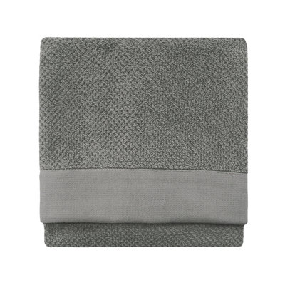 furn. Textured Hand Towel, Cotton, Cool Grey Price Comparisons | Compare The Build