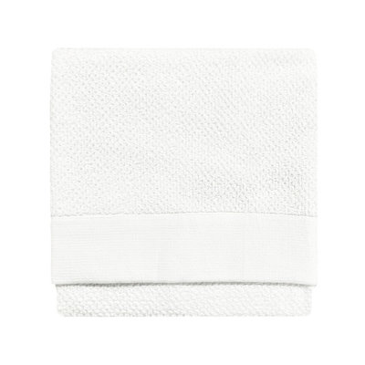 furn. Textured Hand Towel, Cotton, White Price Comparisons | Compare The Build