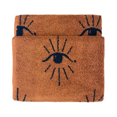 furn. Theia Abstract Eye Printed Hand Towel Price Comparisons | Compare The Build