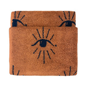 furn. Theia Abstract Eye Printed Hand Towel